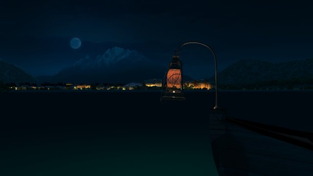 mountain village 3D Model .c4d .max .obj .3ds .fbx .stl .blend 