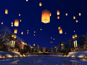 kongming lantern Model 3D
