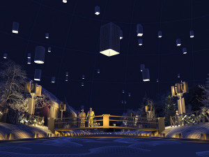 kongming lantern Model 3D