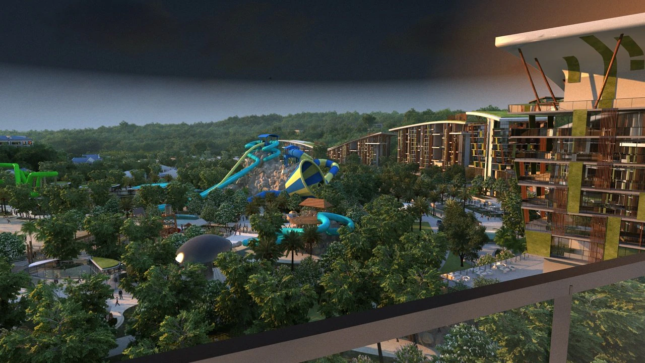 city park 3D Model .c4d .max .obj .3ds .fbx .stl .blend 