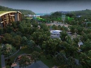city park 3D मॉडल