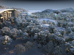 city park 3D मॉडल