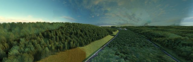 small town 3D 모델 .c4d .max .obj .3ds .fbx .stl .blend 