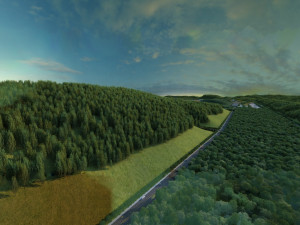 small town Modelo 3D