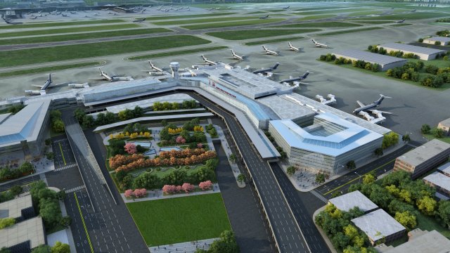 airport 3Dモデル .c4d .max .obj .3ds .fbx .stl .blend 