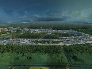 small town 3D Model