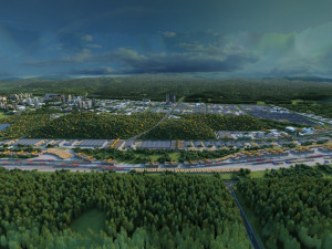 small town 3D Model
