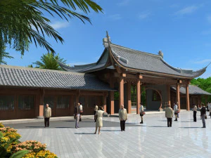 die T&uuml;r des Mondes 3D Modell