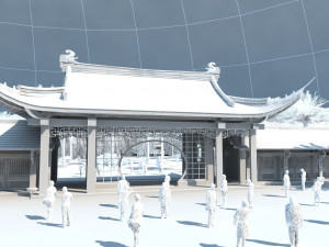 the door of the moon 3D Модель