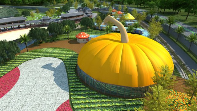 cartoon building Modelo 3D .c4d .max .obj .3ds .fbx .stl .blend 