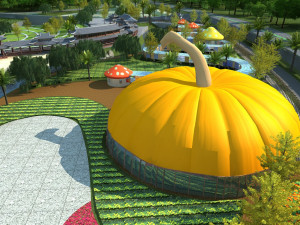 cartoon building 3D Модель
