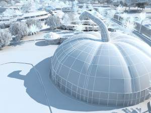 cartoon building Modelo 3D