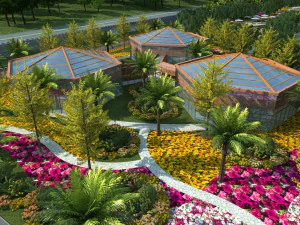 cartoon building 3D Model