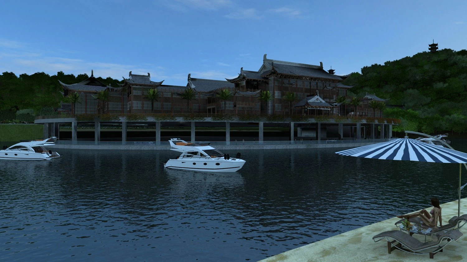 city building 3D Model .c4d .max .obj .3ds .fbx .stl .blend 