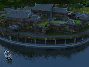 city building Model 3D