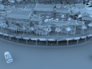 city building Model 3D