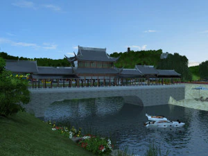 stads gebouw 3D Model