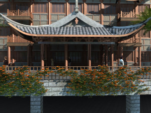 city building 3D 모델