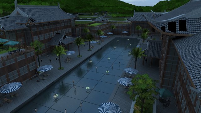 city building 3D 모델 .c4d .max .obj .3ds .fbx .stl .blend