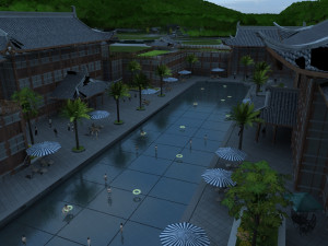 city building 3D 模型