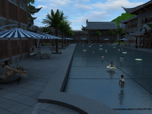 city building 3D 모델