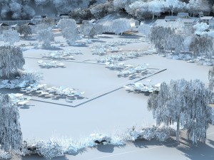 city building 3D-Modell