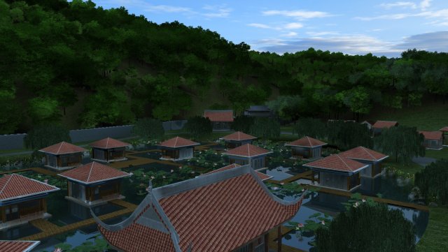city building Model 3D .c4d .max .obj .3ds .fbx .stl .blend 