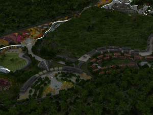 overlooking the city 3D 模型