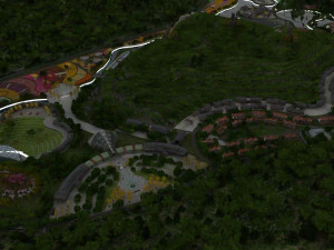 overlooking the city 3D Model