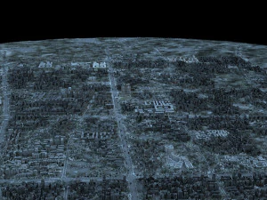 city aerial view 3D Model
