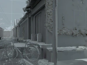 old house 3D Model