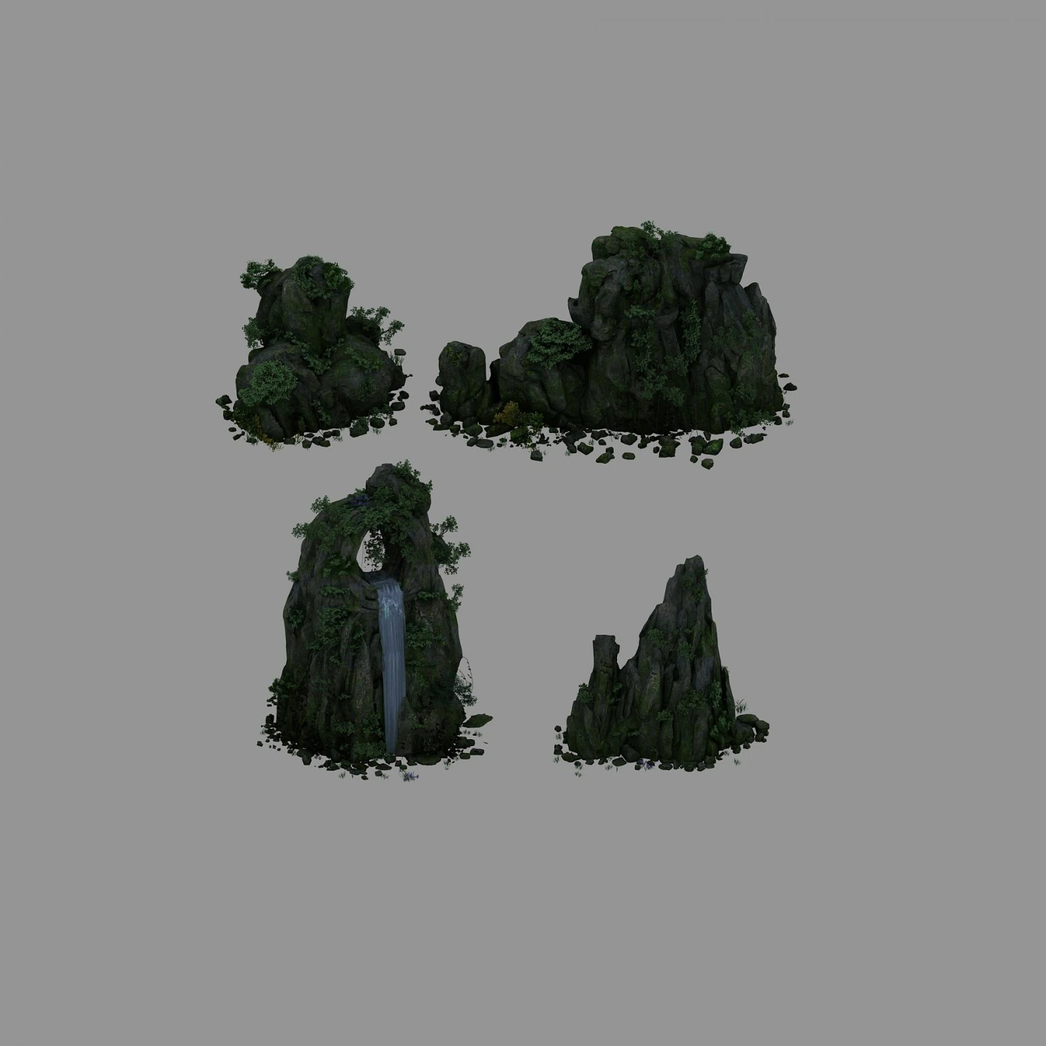 stone 3D Model .c4d .max .obj .3ds .fbx .stl .blend 