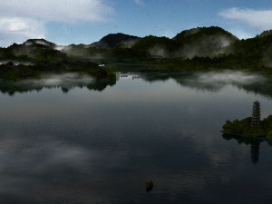 wetland park 3D Model
