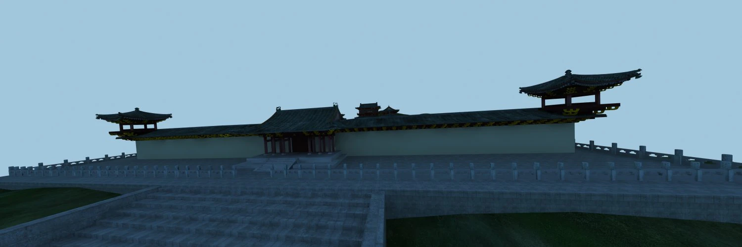 ancient architecture 3D Model .c4d .max .obj .3ds .fbx .stl .blend
