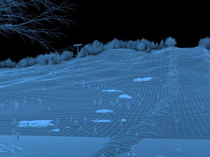 ski facility 3D Model