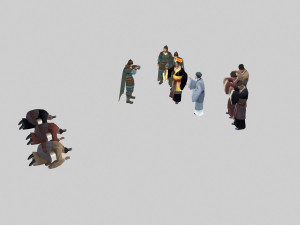 ancient people 3D मॉडल
