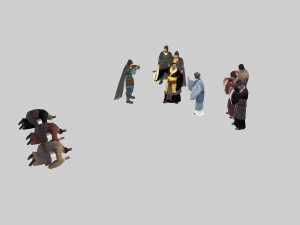 ancient people 3D मॉडल