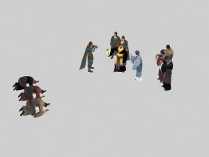 ancient people 3D Model