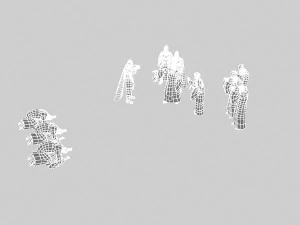 ancient people 3D Model