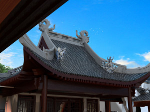 temple 3D Model