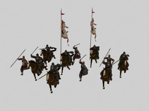 ancient soldiers 3Dモデル