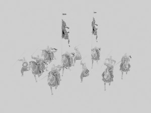 ancient soldiers 3D Model