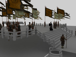 ancient soldiers 3D Model