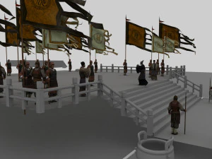 soldados antiguos Modelo 3D