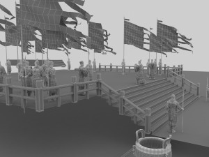 ancient soldiers 3D Model