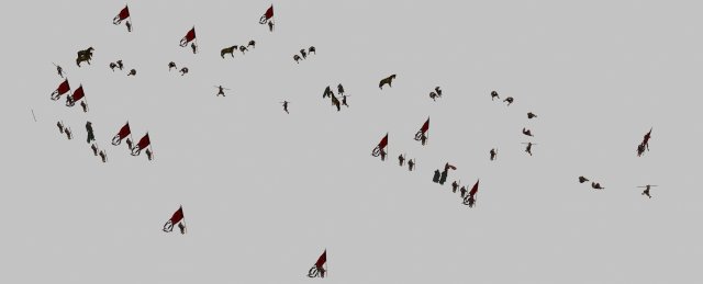 ancient soldiers Modèle 3D .c4d .max .obj .3ds .fbx .stl .blend 