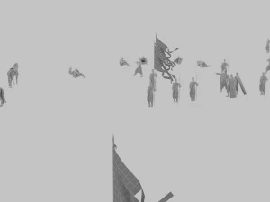 ancient soldiers 3D Model