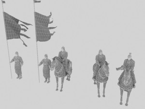 ancient soldiers 3D 模型