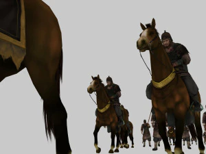 ancient soldiers 3D Model