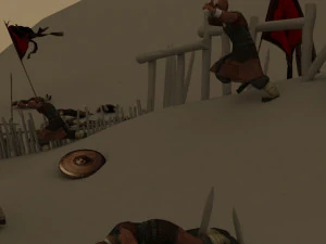 古代の兵士 3Dモデル